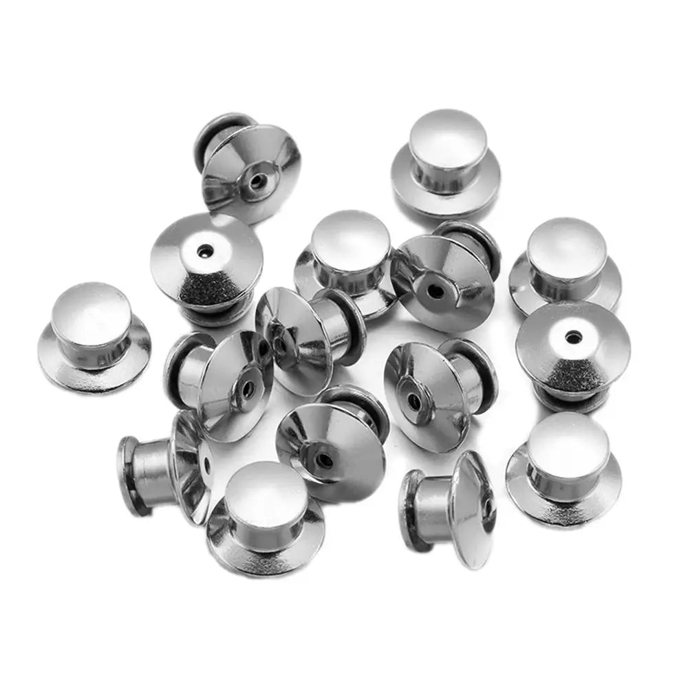 10 30 50 PCS Safety Brooch Lock Metal Pins Back Keeper Caps Clasps for DIY Jewelry Making Copper Findings
