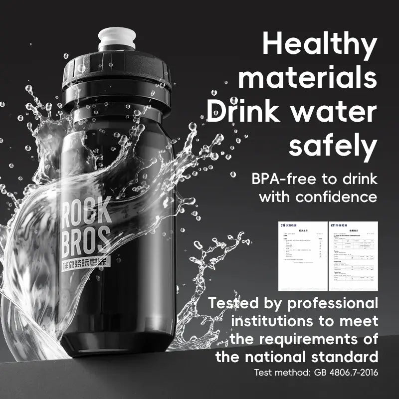 RockBros Bicycle Water Bottle 600ML PP Sports Cup Cycling Squeeze