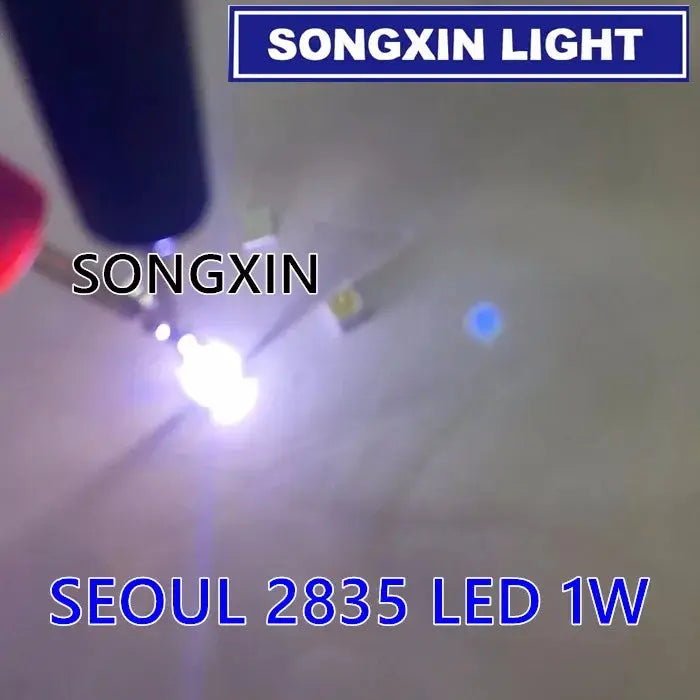 100 Pcs SMD White LED Assortment Pack Ultra Bright 3V 0402 0603 0805 1206 2835 3528 3014 3020 5050 5730