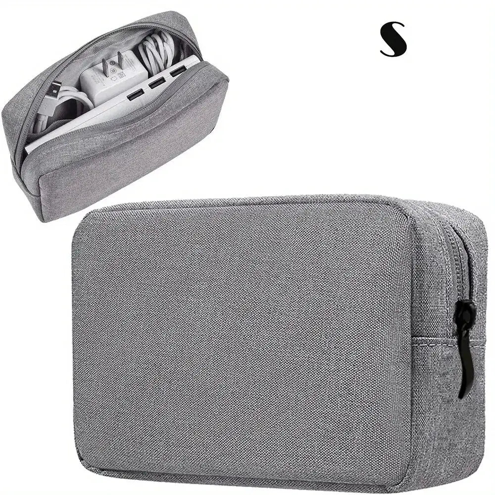 Travel Storage Bag Cables SD Cards Power Banks Small Electronics