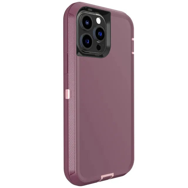 ArmorGuard ProShield 3in1 Heavy Duty Armor Shockproof Case For iPhone 16 Pro Max Dustproof Protection