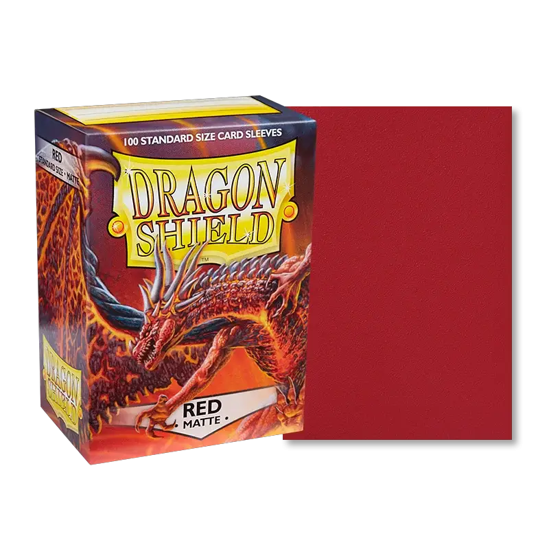 66x91mm Colorful Matte Card Sleeves Dragon Shield 100 Per Box Protectors For Pokemon Star Realms Board Games