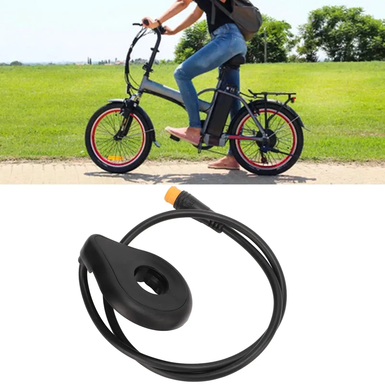 Pedal Assistant Sensor Waterproof Interface With 12 Magnets High Accuracy For Electric Bikes Easy Installation