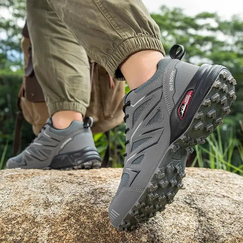 Waterproof Hiking Shoes For Men Outdoor Trekking Sneakers Mountain Climbing Camping Trainers Hunting Tactical Boots