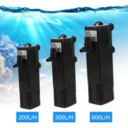 Low Level Submersible Water Filter Pump For Aquarium And Turtle Tank With EU Plug For Oxygenation And Water Circulation
