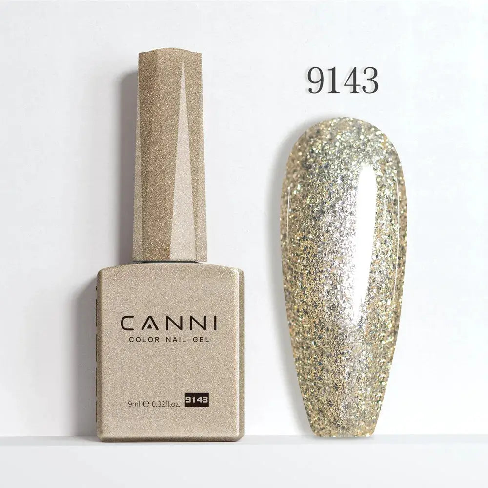 Canni Hema Free Nail Gel Polish Christmas Red Collection Semi Permanent 9ml Long Lasting Shine