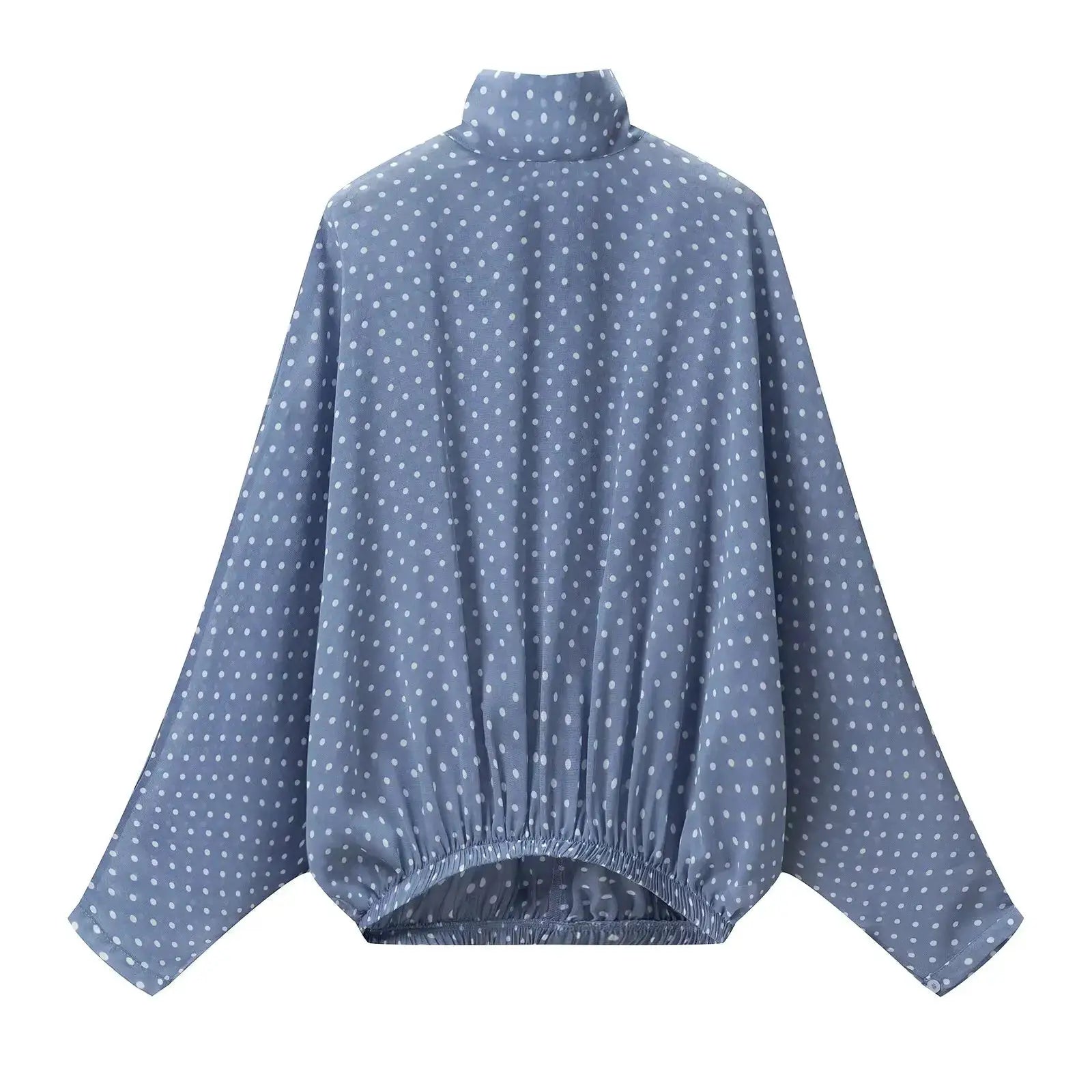 Kondala Polka Dot Women Sets Chiffon Bow Tie Blouses Skirts 2026