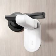 Universal door lever safety lock by Simples Market, white punch-free childproof latch for home security