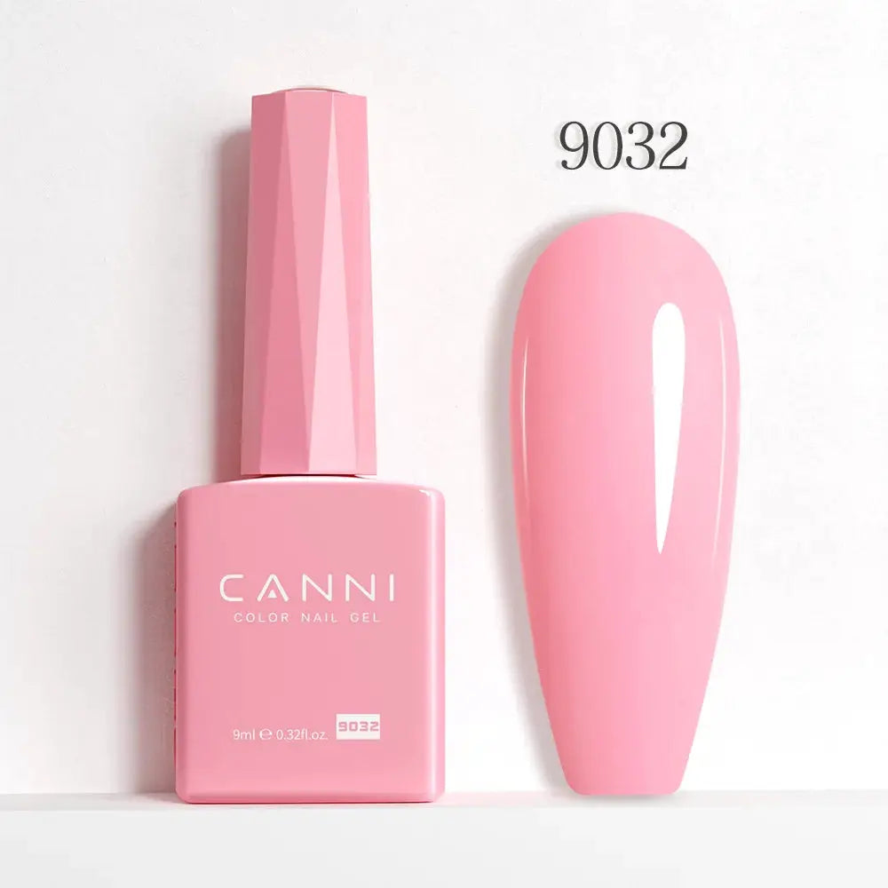 Canni Hema Free Nail Gel Polish Christmas Red Collection Semi Permanent 9ml Long Lasting Shine