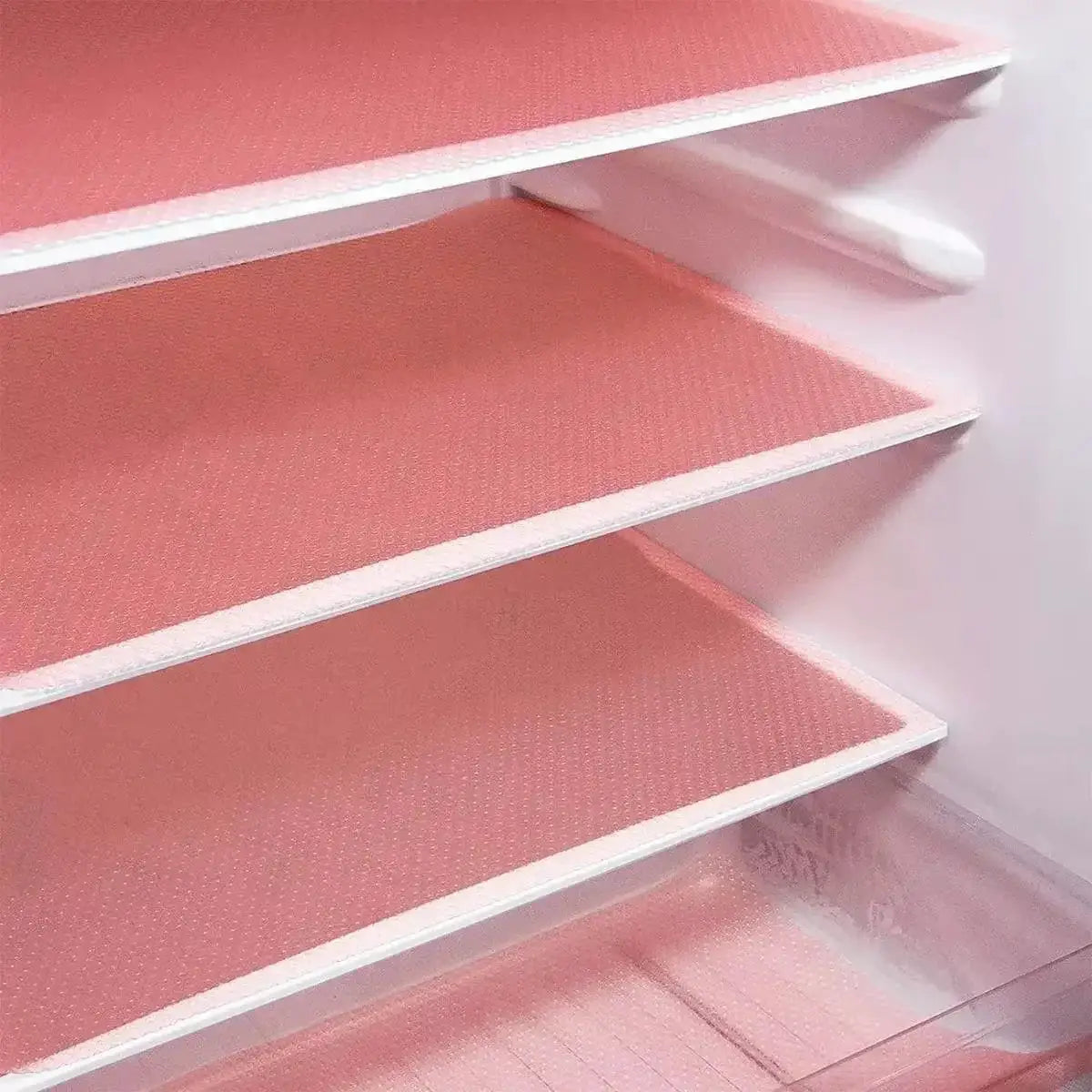 4 Piece EVA Waterproof Refrigerator Liner Mats Washable Mildew Resistant Anti Oil Kitchen Pad Heat Insulated Fridge Mat