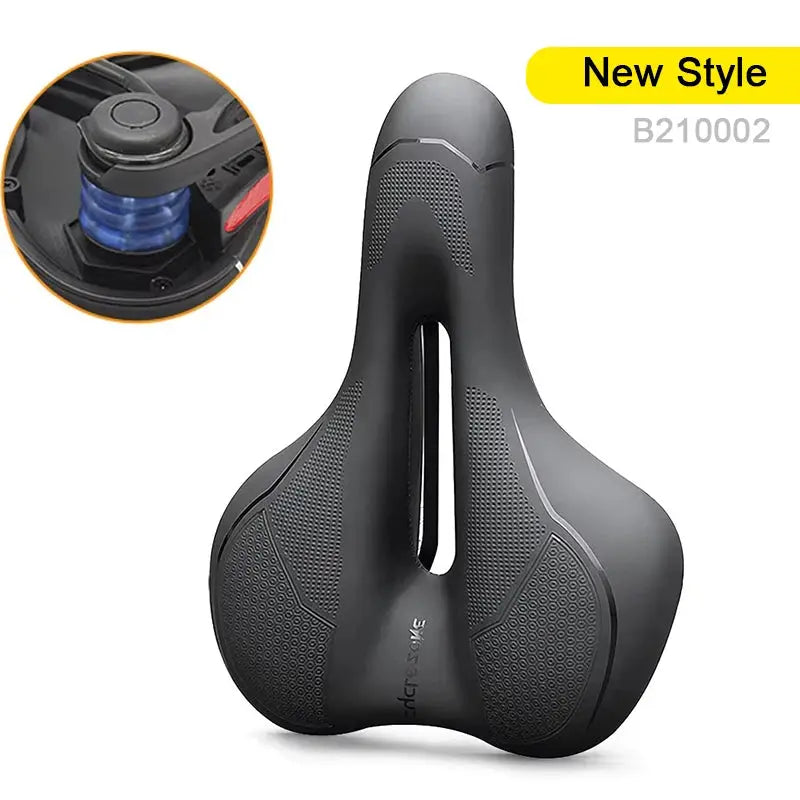 Hollow Breathable Bicycle Saddle For Men And Women MTB Road Bike Seat Shock Absorbing Comfort For Big Butt