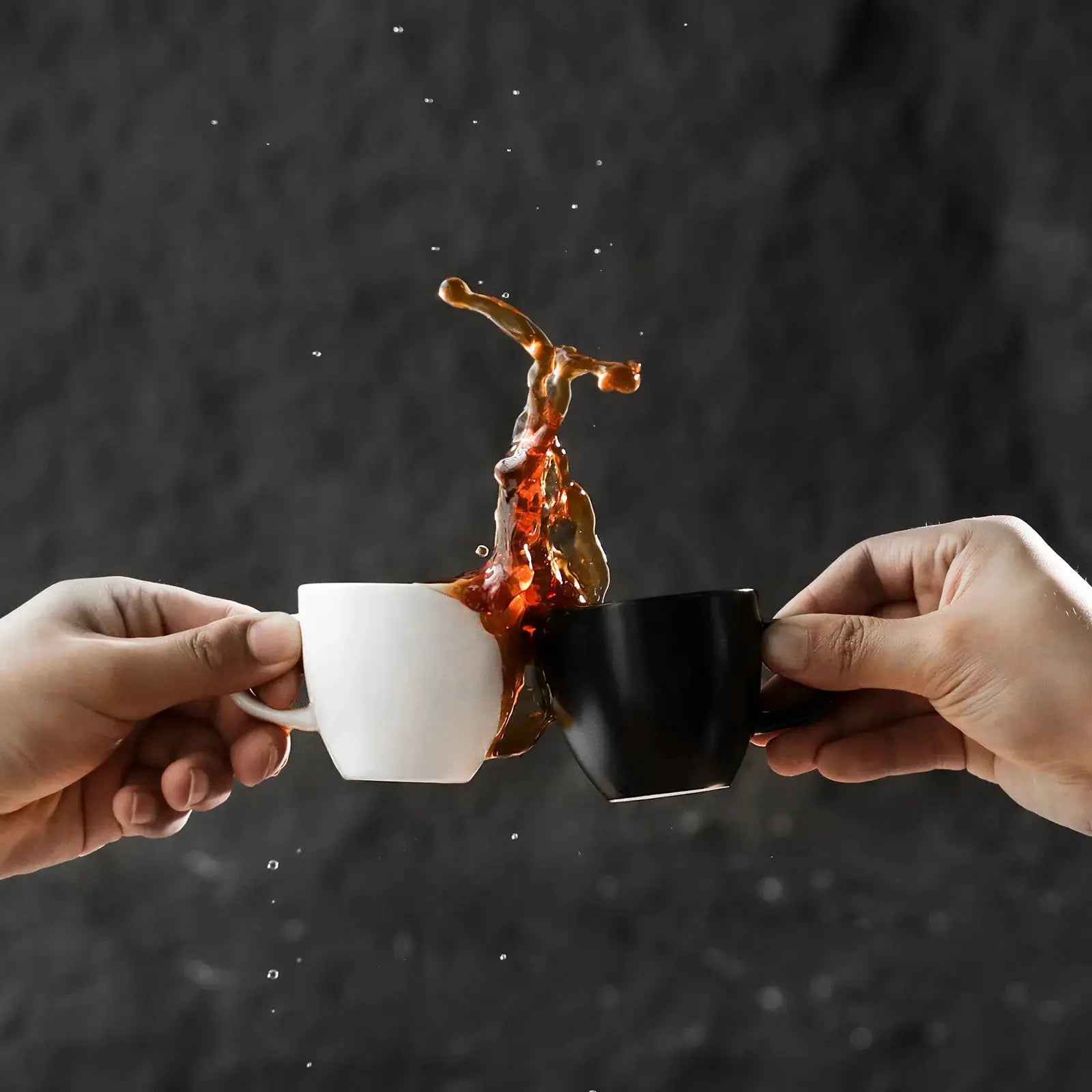 MHW 3 Bomber Espresso Mug 80ml Ceramic Coffee Cup and Saucer Set for Latte Art and Home Barista