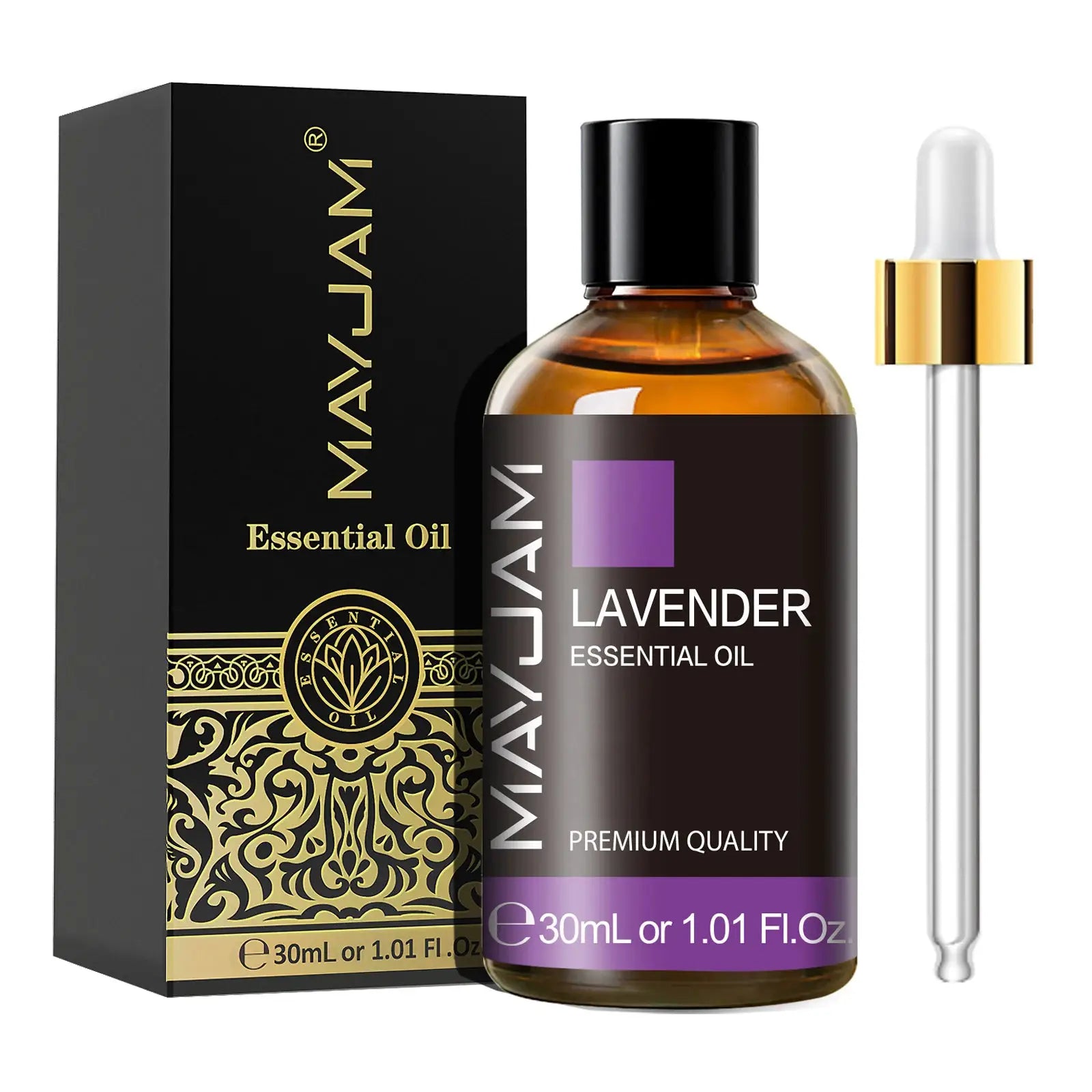 MAYJAM 30ml Aromatherapy Essential Oil Lavender Vanilla Jasmine Eucalyptus Peppermint For Diffuser Candle Soap
