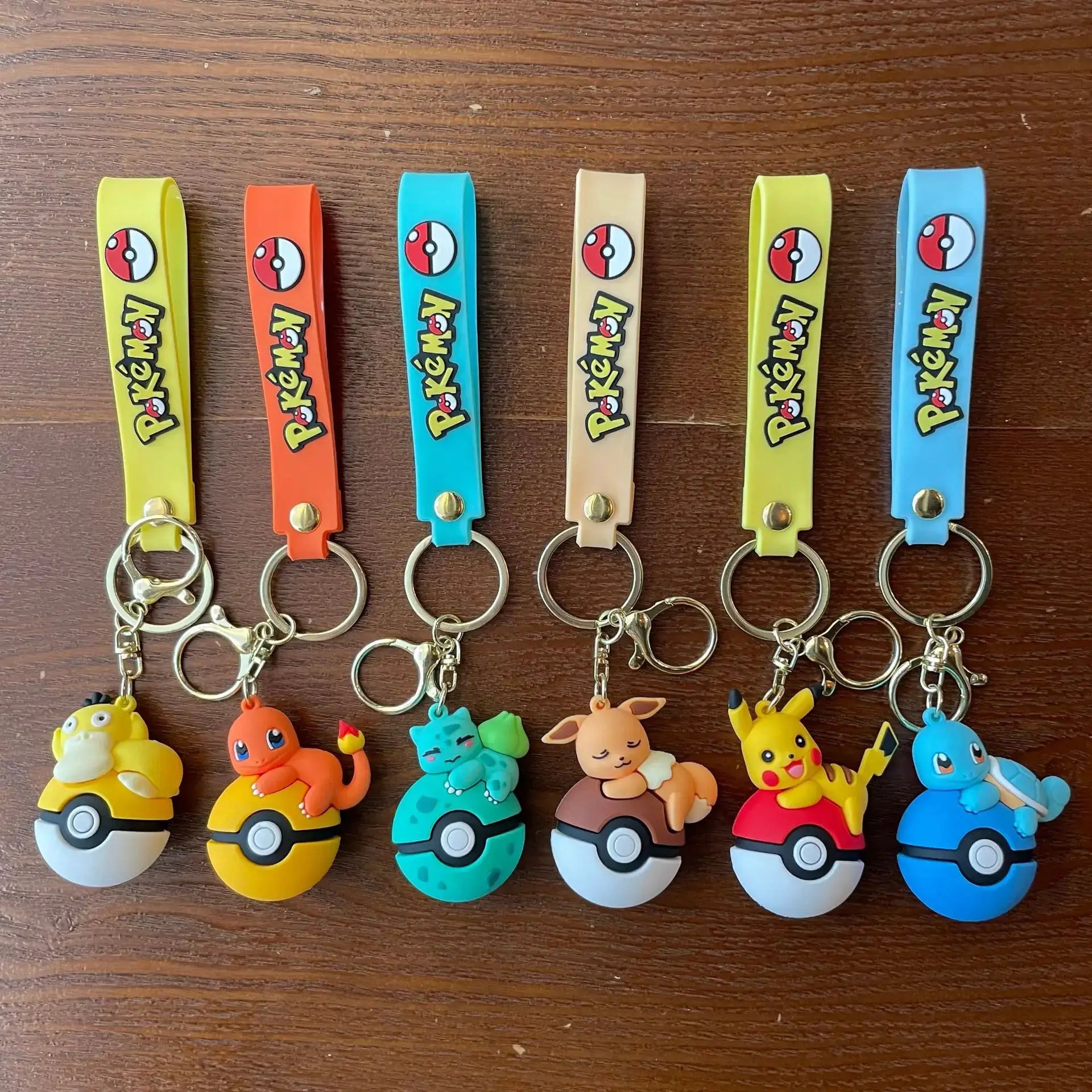 Poké Ball Pikachu Keychain Cute Pokémon Accessory For Men And Women Ideal Gift For Fans