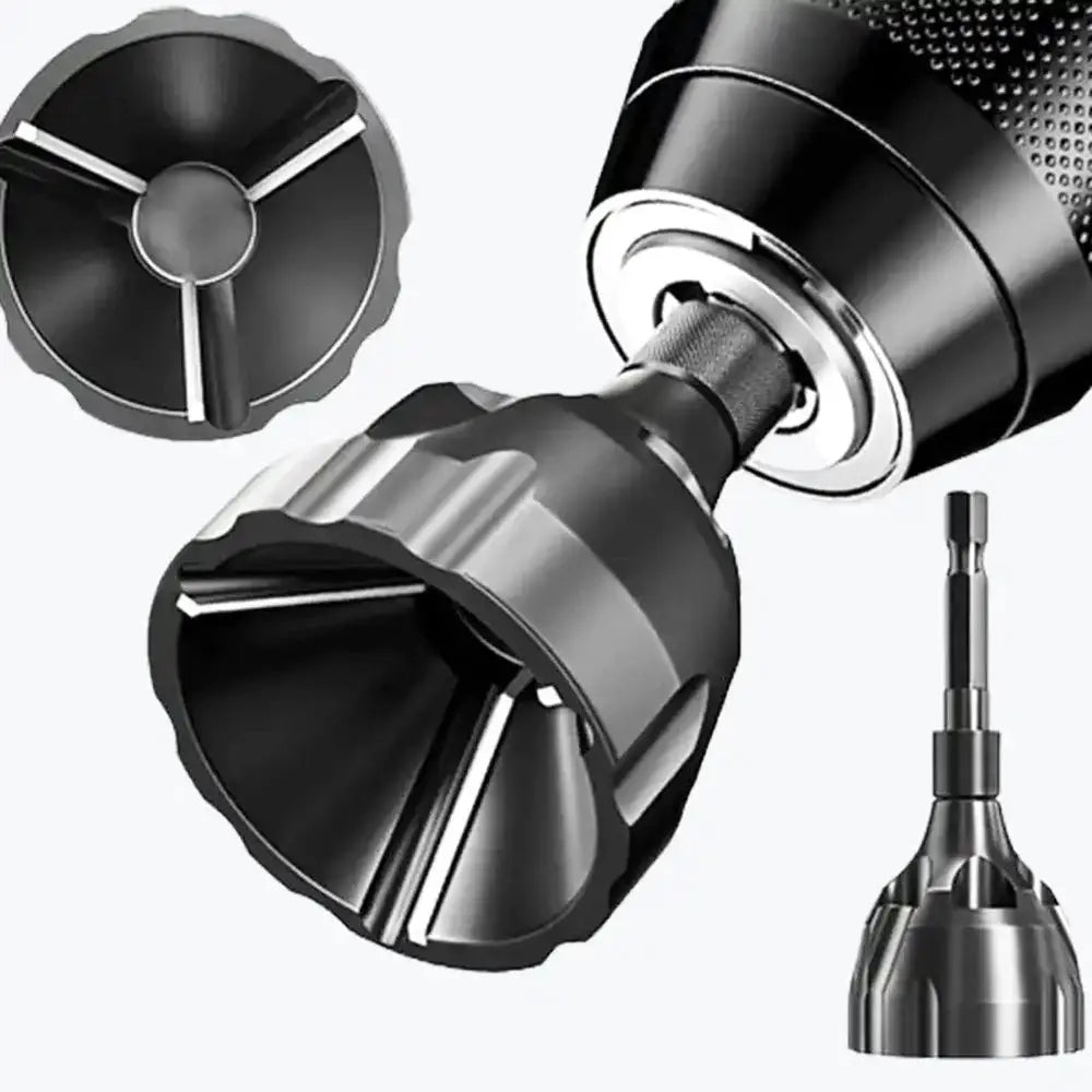Deburring External Chamfering Tool With Tungsten Carbide Blade For Screws Bolts Pipes Rods Drilling