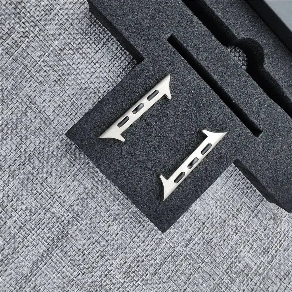 Watchband Connector for Apple Watch Ultra 2 49mm 46mm 45mm 44mm 42mm Adapter for IWatch Series 10 9 8 7 6 5 4 22mm Width Straps