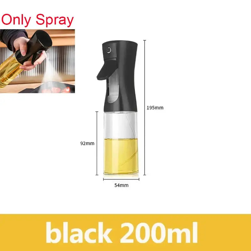 2 In 1 500ml Plastic Kitchen Oil Sprayer Bottle For Olive Oil Dispenser BBQ Baking Roasting