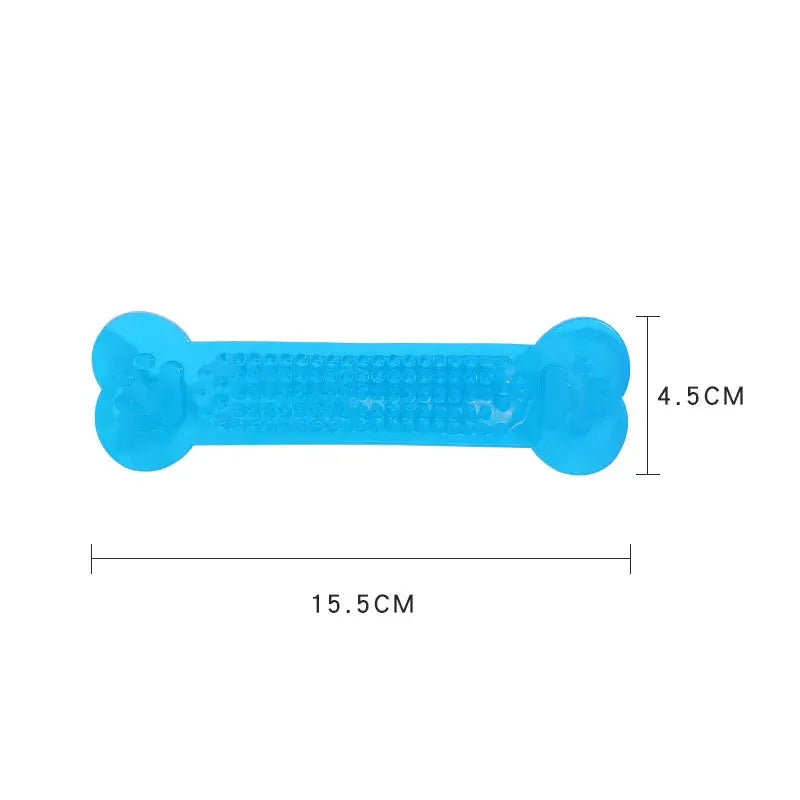 Durable Rubber Bone Chew Toy For Aggressive Chewers With Dental Benefits For Dogs And Puppies Pet Accessories