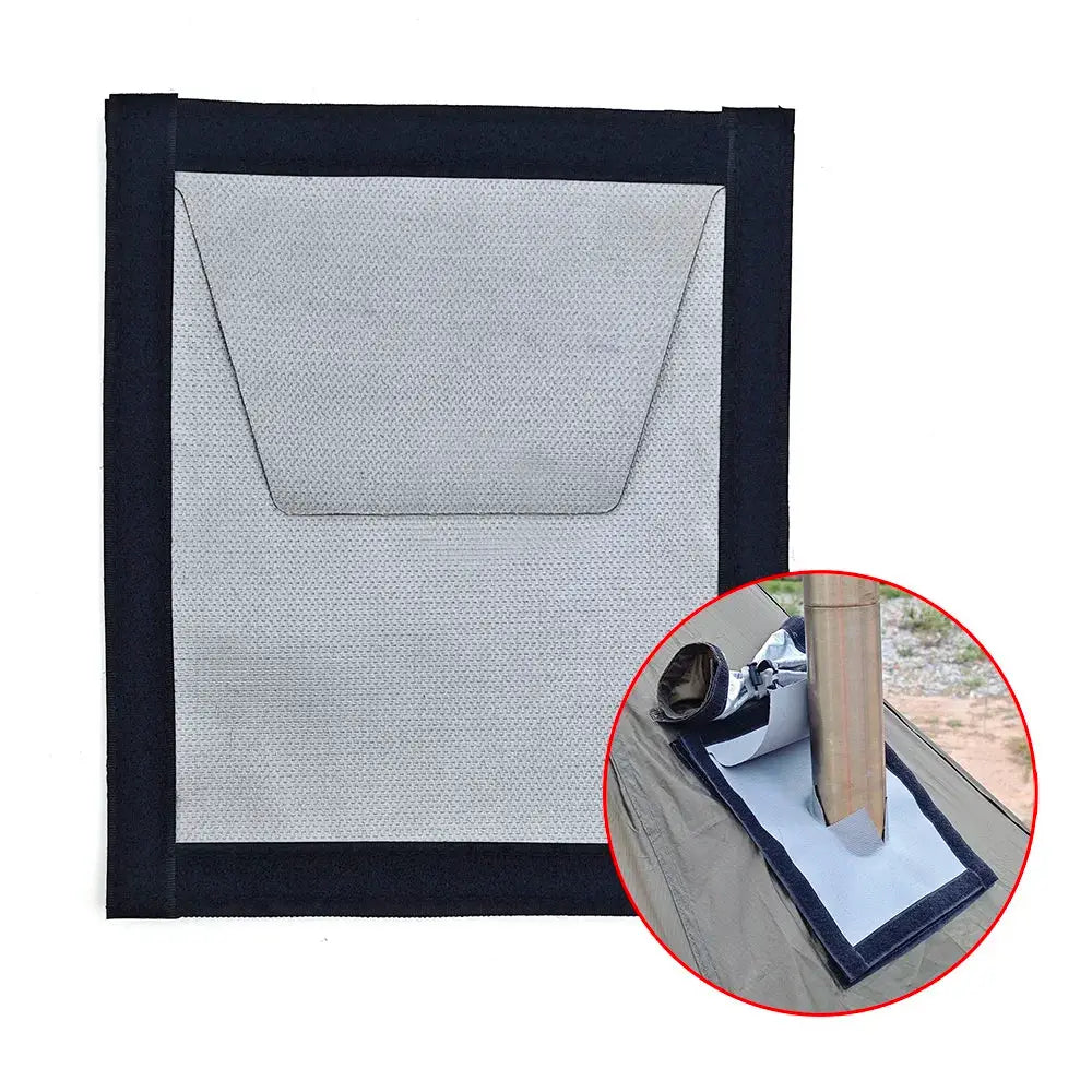 Hot Tent Stove Jack Fire Resistant AntiScald Ring For Stove Pipe Vent Protection For Teepee And Tipi Camping