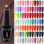NAILCO 283 Colors Gel Nail Polish Kit Ultra Long Lasting UV Gel Varnish With 30 Day Shine