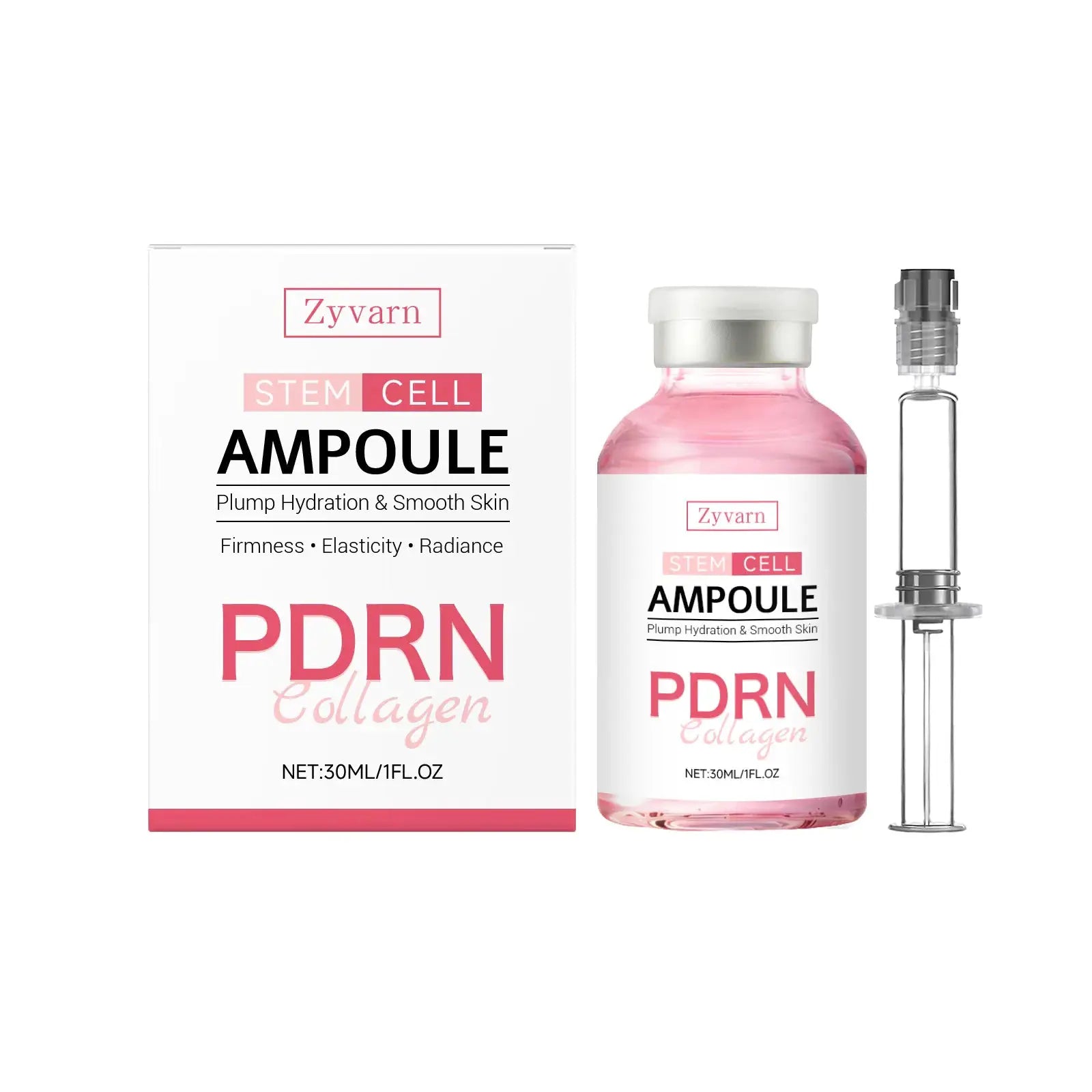 PDRN Salmon DNA Serum Ampoule for Deep Repair, Brightening Tone, Strengthening Skin Barrier, Firming Facial Essence