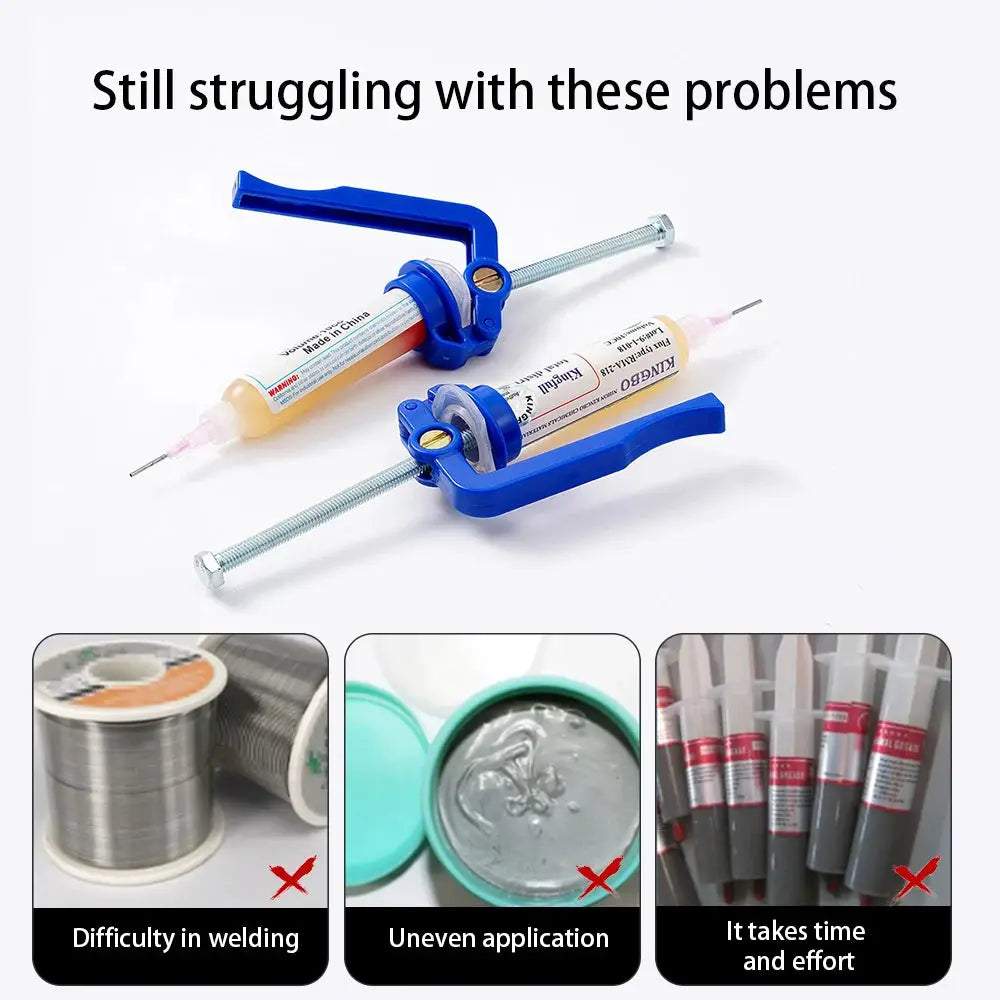 Solder Paste Extruder Dispenser for Circuit Boards Precise Flux and Paste Application Tool for Soldering