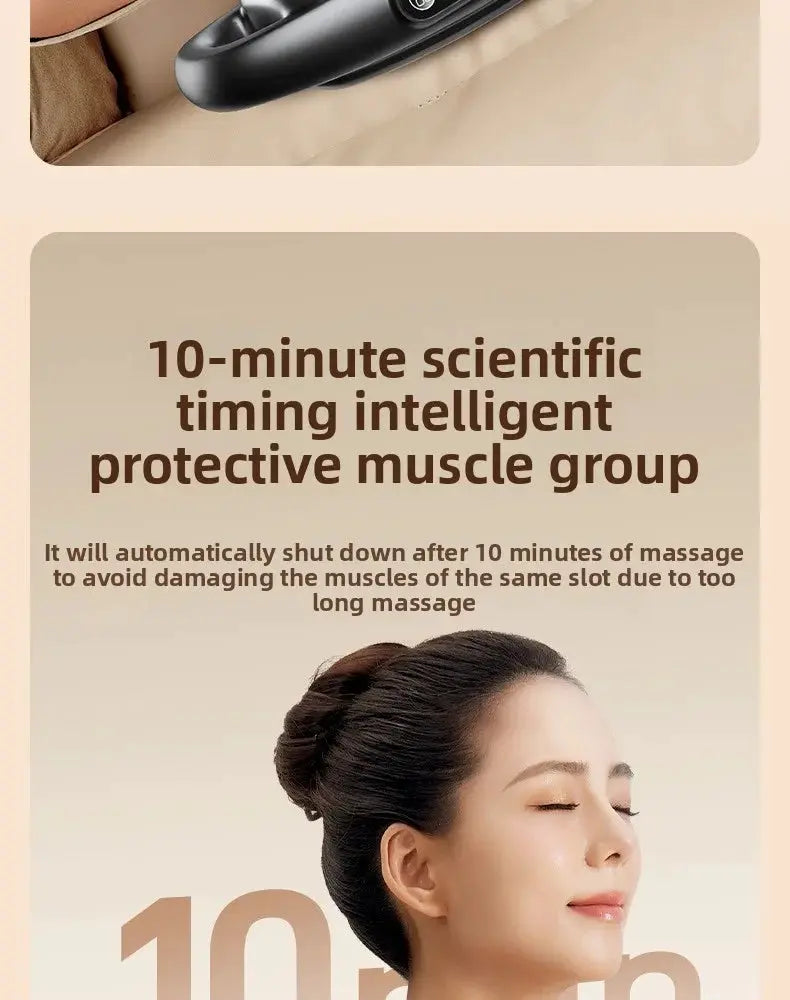 Simples Market 32-head black wireless massage gun for deep-tissue muscle relief.