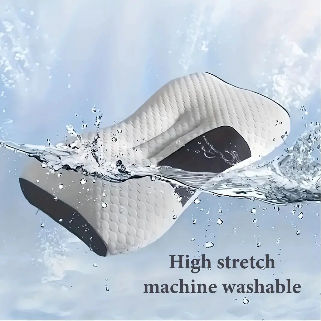 EverComfort Two Piece Massage Neck Pillow Set Adjustable Ergonomic Orthopedic Contour Support All Season Comfort