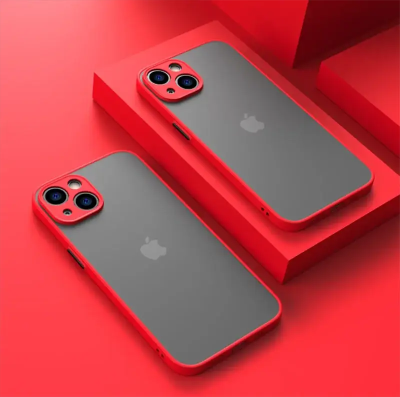 Jingjia Armor Bumper Shockproof Case for iPhone 15 Through 14 Pro XR XS Max 7 8 Plus SE 2020 Full Coverage Protection