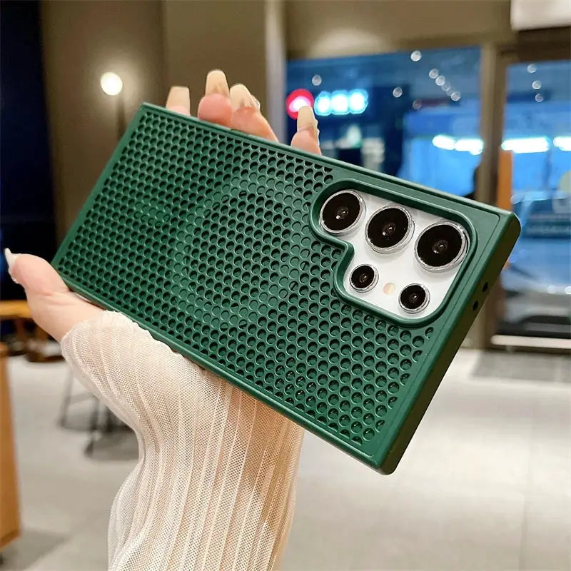 AeroGuard MagSafe Heat Dissipation Case For Samsung Galaxy S25 S24 S23 S22 Ultra Cooling And Wireless Charging