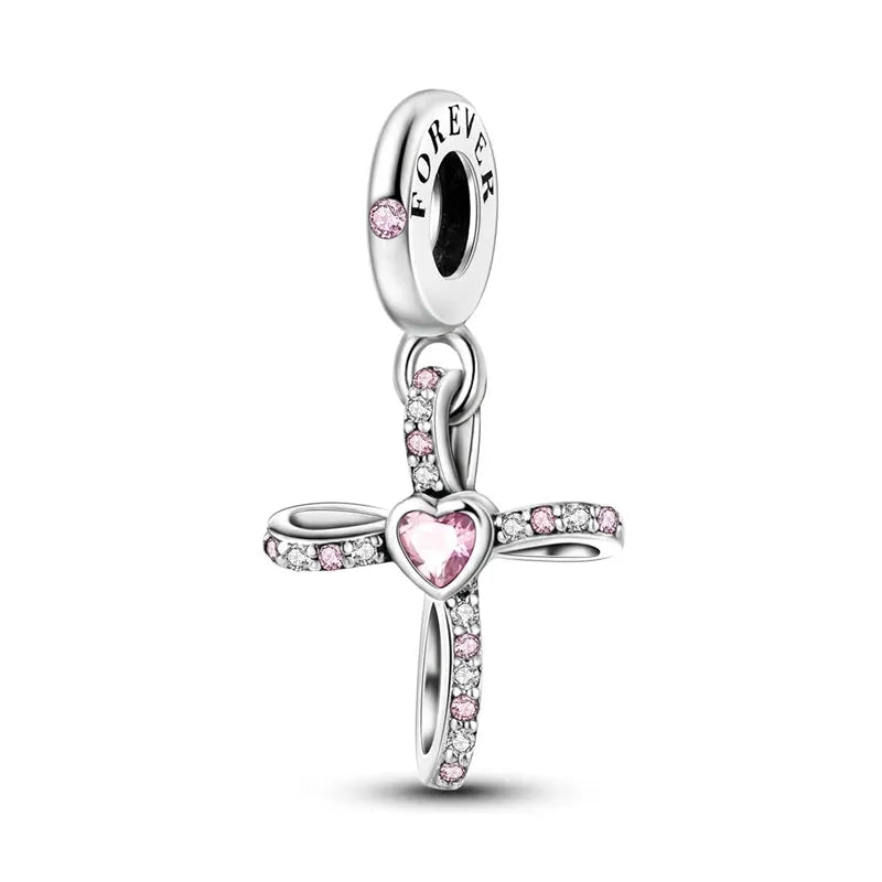 Original 925 Silver Charms Beads For Pendant Charm Bracelet Dangle For Women DIY Fine Jewelry Making Hot Sale