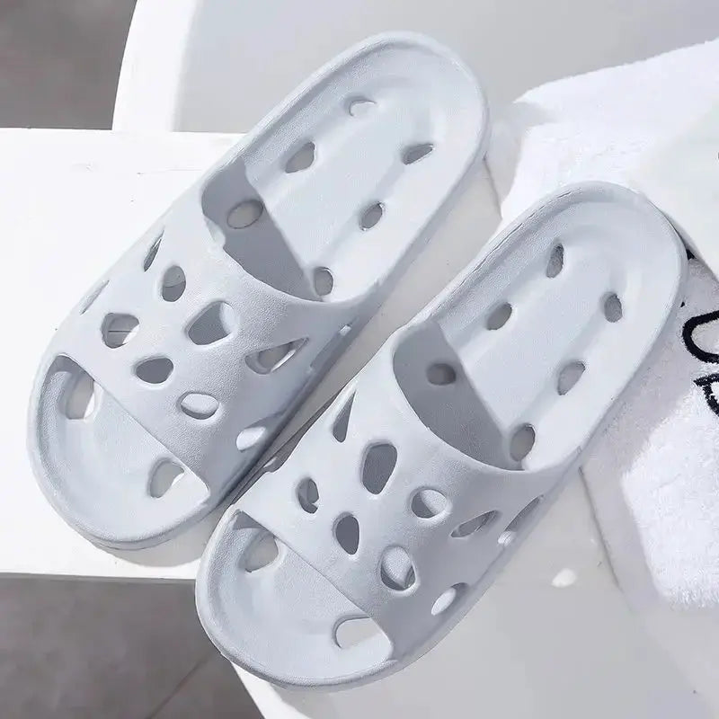Unisex EVA Slippers Anti Slip Sandals For Men Women Indoor Bathroom Beach Flip Flops Summer Comfort