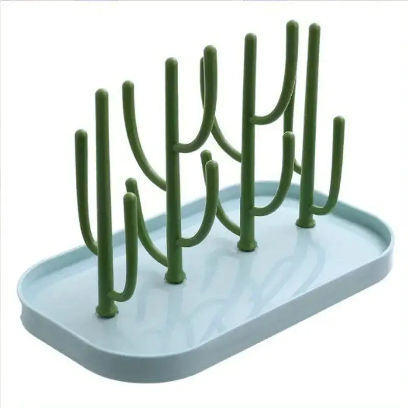 Tree Shaped Baby Bottle Drying Rack Dustproof Cup Drain Rack For Nursery Kitchen Easter Gift