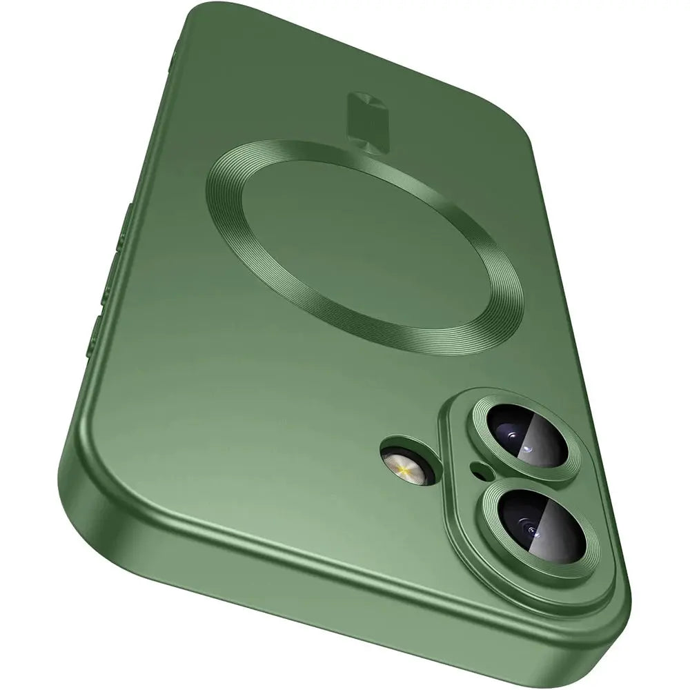 NovaShield MagSafe Silicone Phone Case For iPhone 11 Through 16 Pro Max Plus Magnetic Wireless Charging Protection