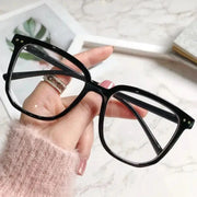 LuminaWear Cat Eye Glasses Ultralight Unisex Clear Lens Blue Light Blocking 20 Percent Protection