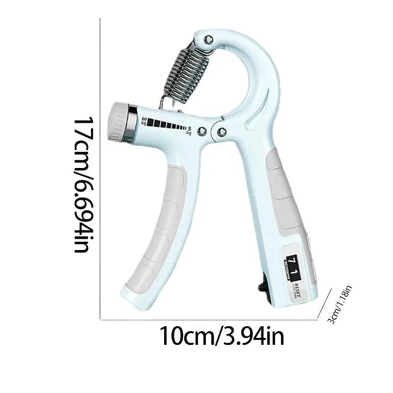 5-60kg Adjustable Hand Grip Strengthener With Counter Hand Grip Trainer For Wrist Forearm And Muscle Building