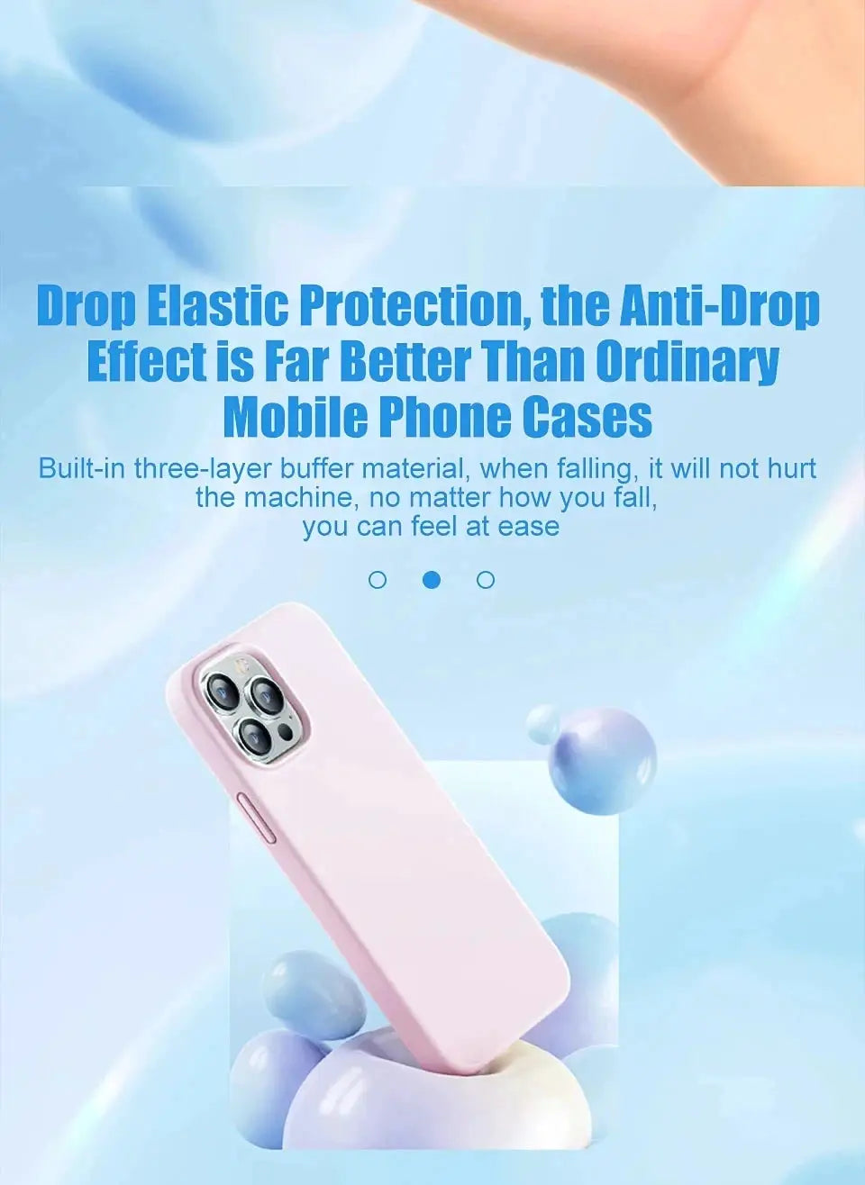 Pink liquid silicone shockproof iPhone case for iPhone 11–17 Pro Max by Simples Market