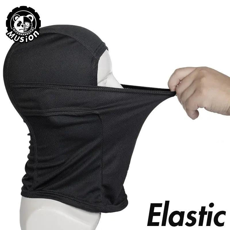 VeloGuard Motorcycle Balaclava Full Face Mask With Breathable Mesh For UV Sun Protection While Cycling