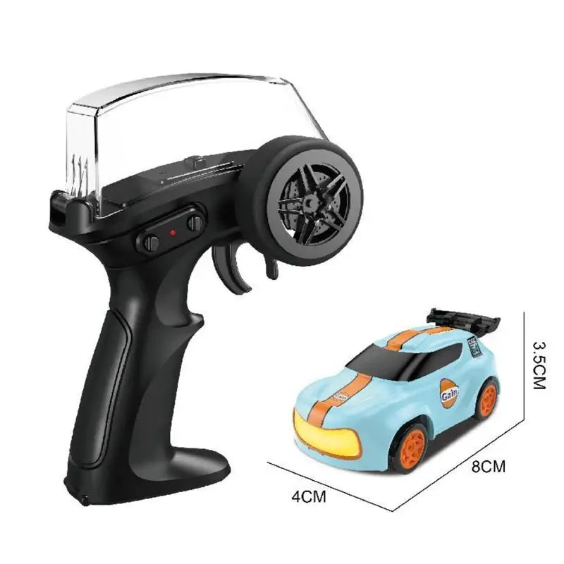 1 64 Scale Desktop RC Drift Car 2 4GHz High Speed Four Wheel Remote Control Car for Gaming Parties Gift