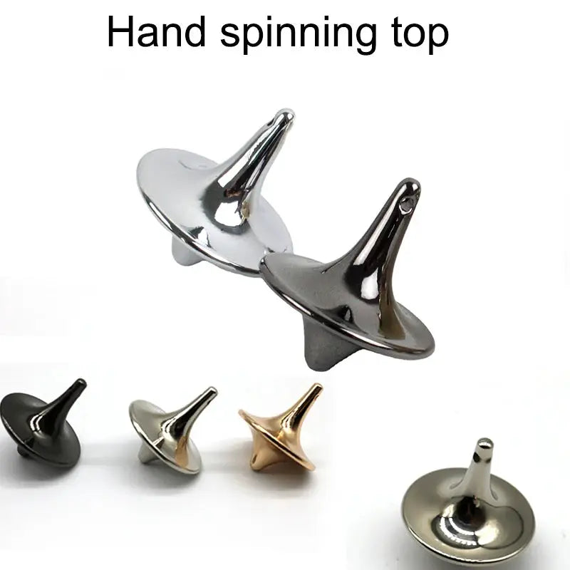 Metal Gyro Hand Spinning Top Toy Inspired Movie Totems Fingertips Cyclone Gyroscope Stress Relief Fidget Toy