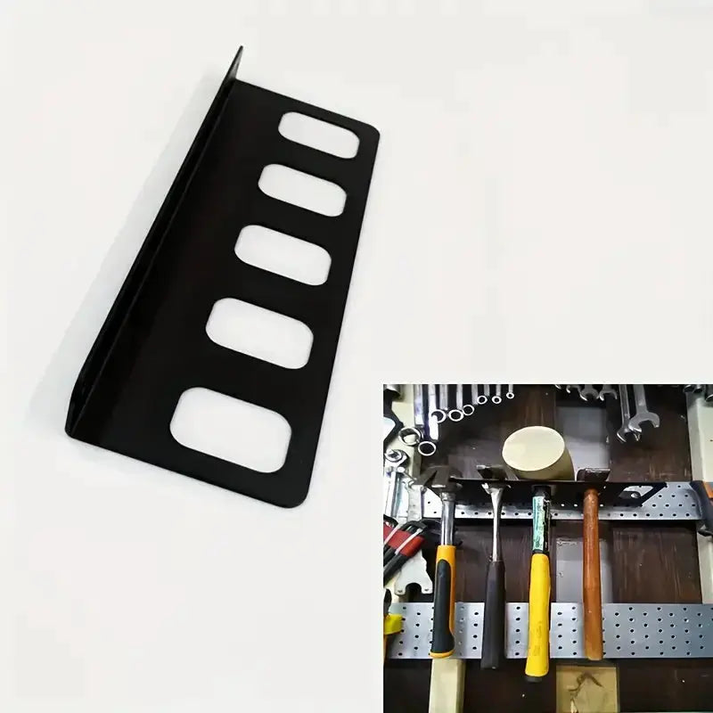 Simples Market heavy-duty wall-mounted hammer rack; thickened metal tool holder with high weight capacity