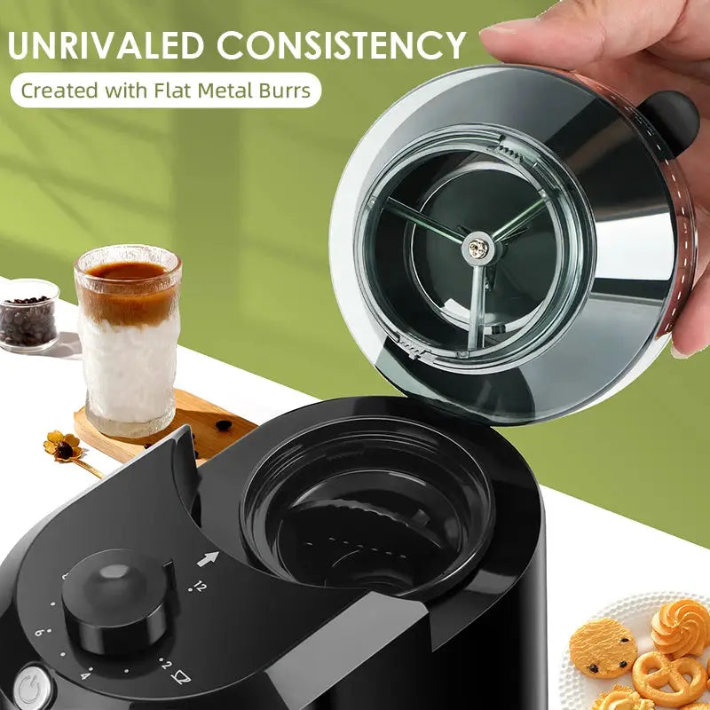 Wancle Electric Burr Coffee Grinder Conical Burr Mill With 28 Precise Grind Settings Dual Voltage 220V 120V