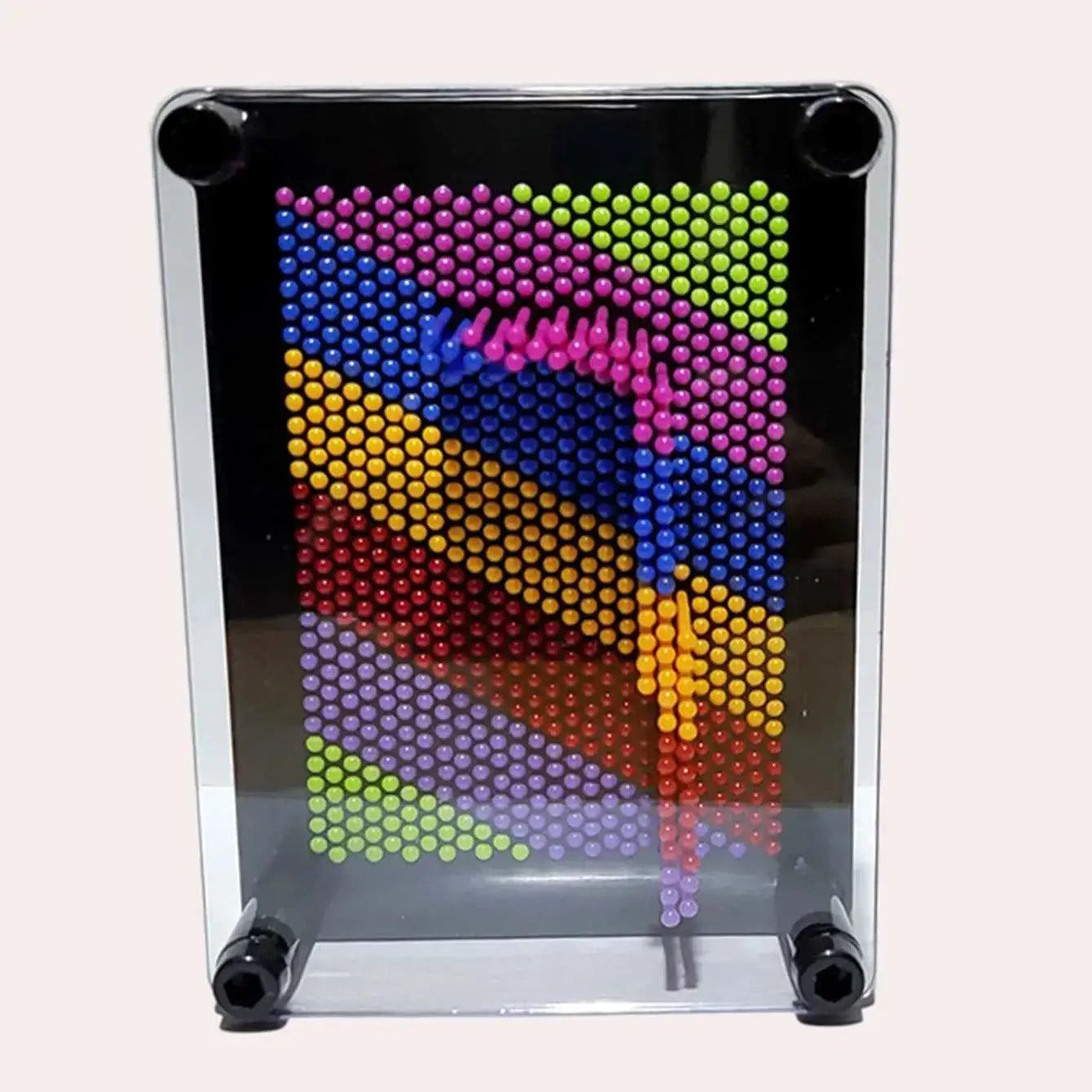 3D Clone Pin Compression Art Toy Hand Model Screen Insertion Pin Board Sculpture For Kids And Adults Craft Illustration