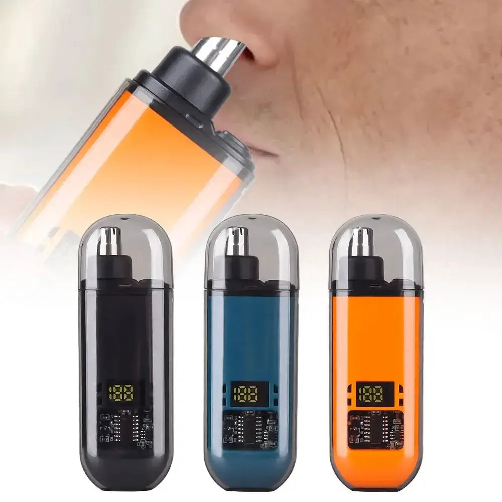 GroomMaster 2 In 1 Electric Ear And Nose Trimmer For Men Portable Painless Grooming 2024