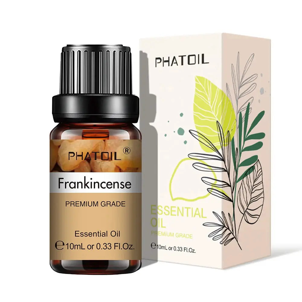 PHATOIL 10ml Natural Plant Essential Oil Eucalyptus Lavender Bergamot Vanilla Peppermint For Diffuser