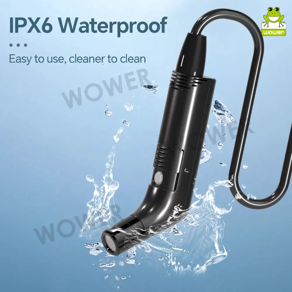 WOWER portable bidet handheld sprayer by Simples Market with 2m hose, black, rechargeable travel camping shattaf