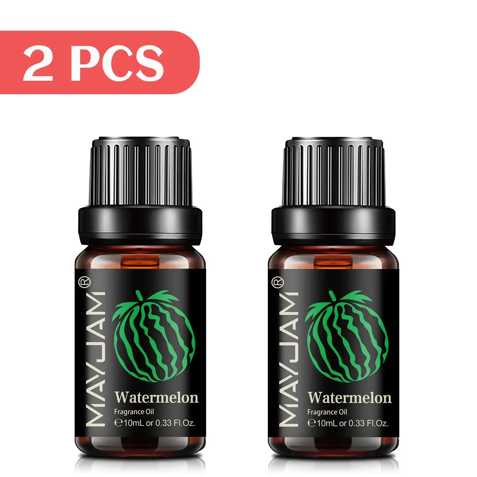 MAYJAM Fruit Essential Oil 10ml Assorted Fruit Fragrance for Diffuser Candle Cherry Banana Papaya Grape Litchi Guava Kiwifruit Pear