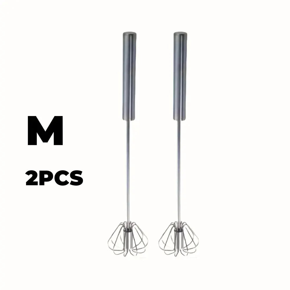 Stainless Steel Egg Beater Semi Automatic Kitchen Mixer For Effortless Egg Beating And Cream Mixing