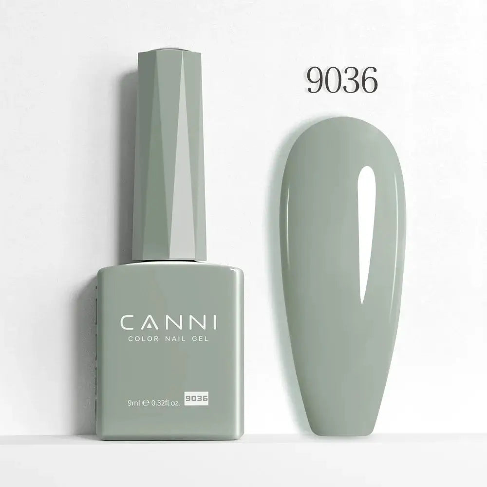 Canni Hema Free Nail Gel Polish Christmas Red Collection Semi Permanent 9ml Long Lasting Shine