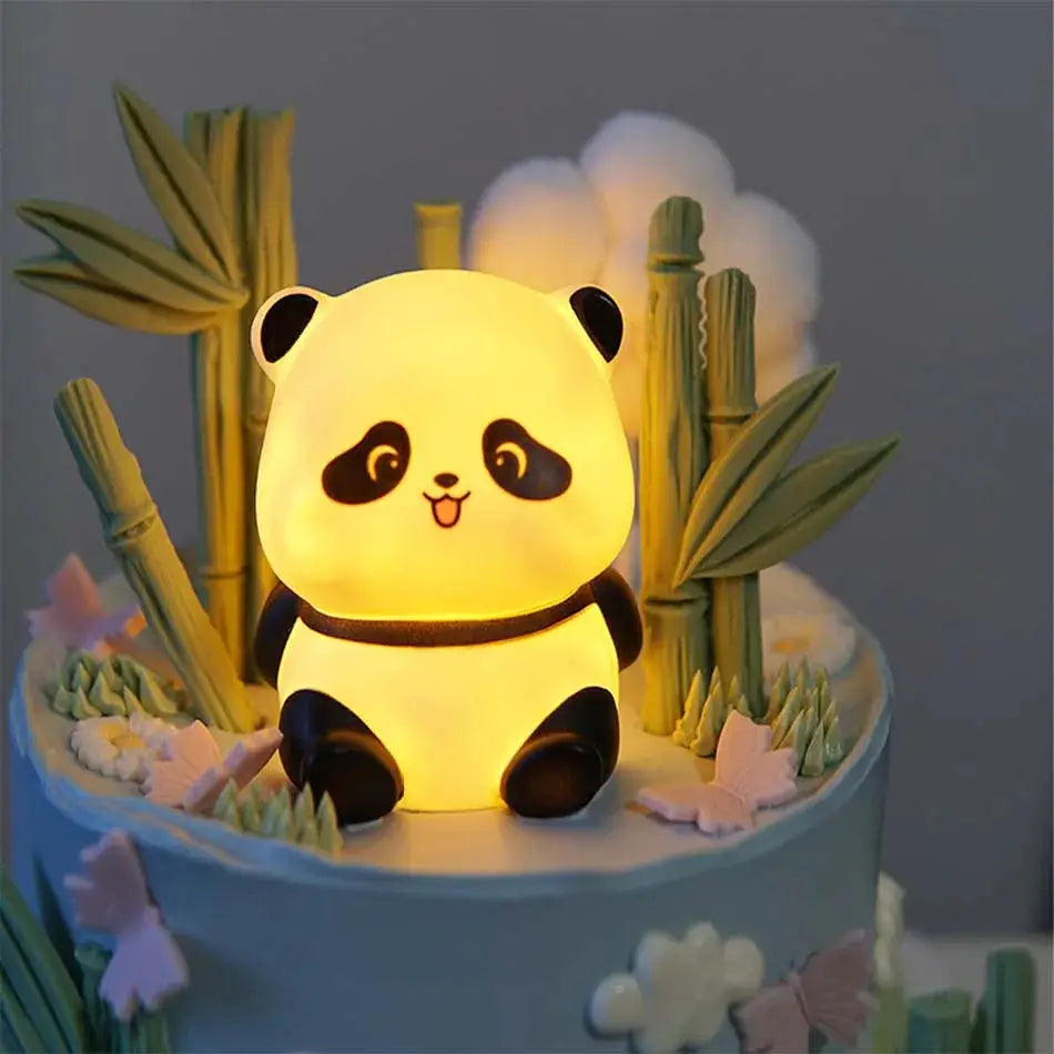 Panda LED Night Light 3D Panda Lamp For Bedside Kids Room Decor Gift For Children Nursery Night Light
